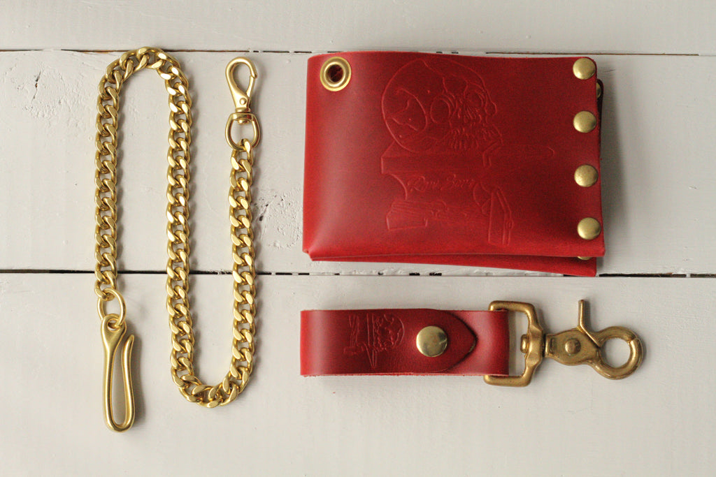 "The Blood Money" Big Twin Wallet Setup