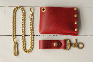 "The Blood Money" Big Twin Wallet Setup
