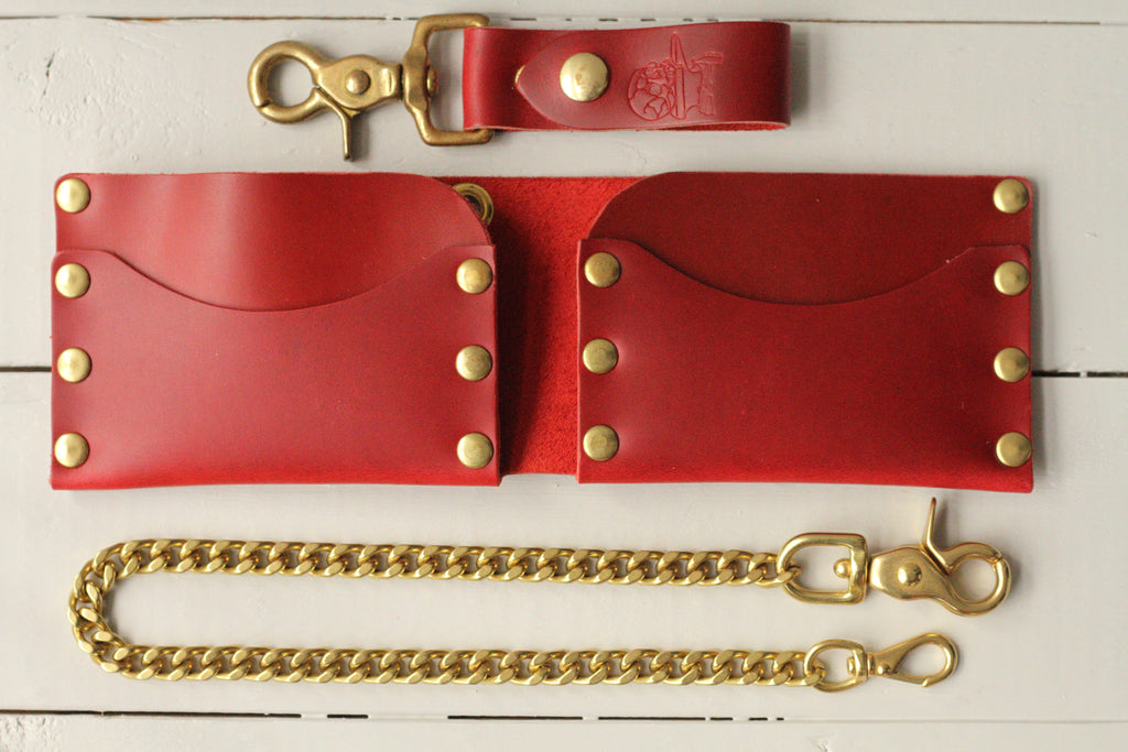 "The Blood Money" Big Twin Wallet Setup