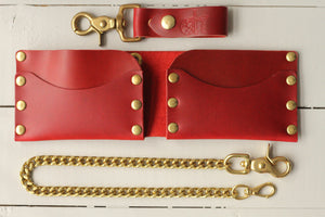 "The Blood Money" Big Twin Wallet Setup