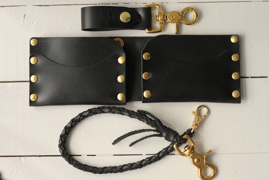 "The Wise Guy" Big Twin Wallet Setup