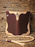 Burgundy/Natural Ranger Wallet