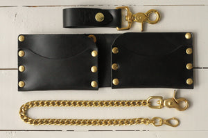 "The Wise Guy" Big Twin Wallet Setup